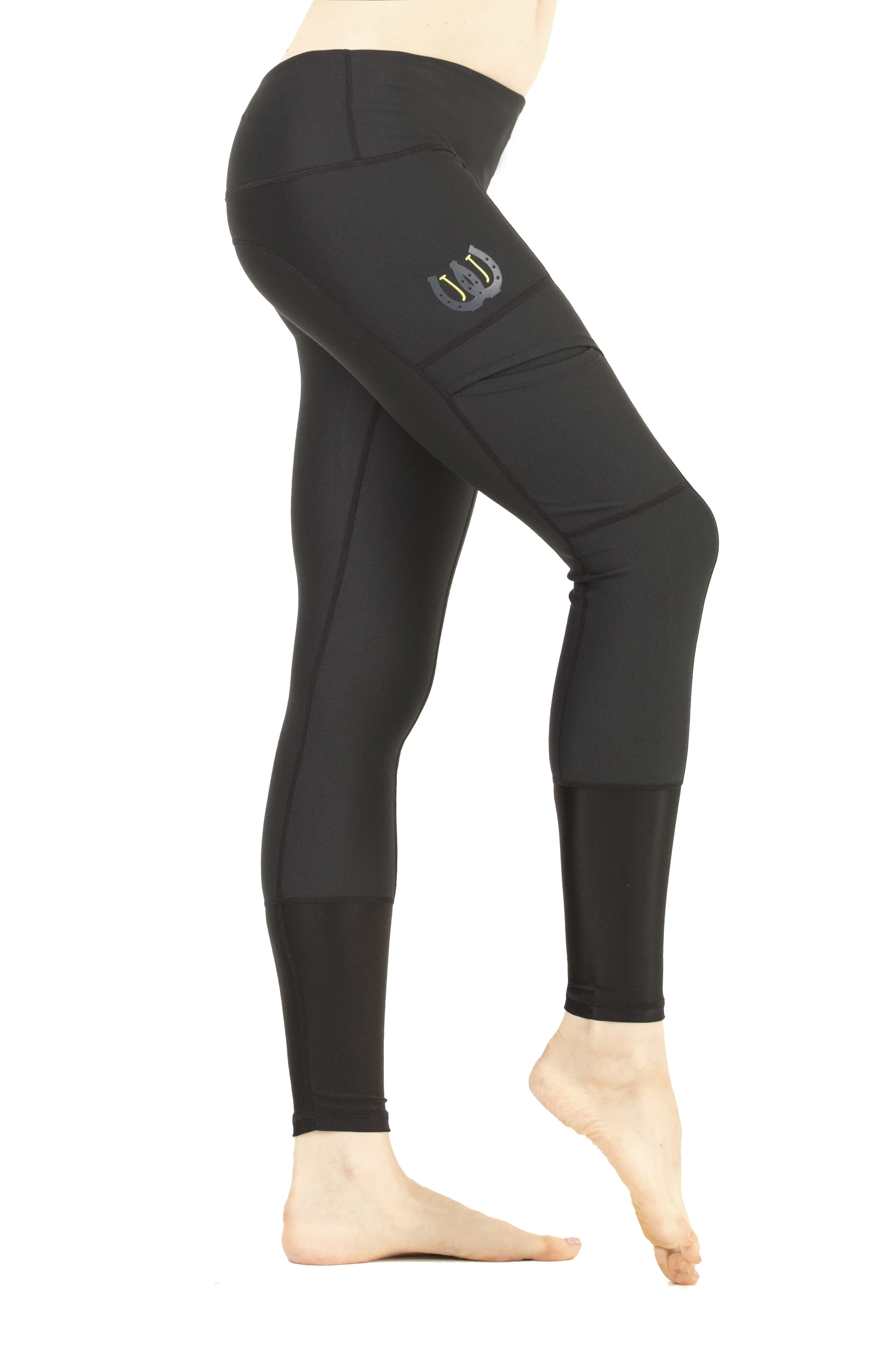 Black Riding Leggings