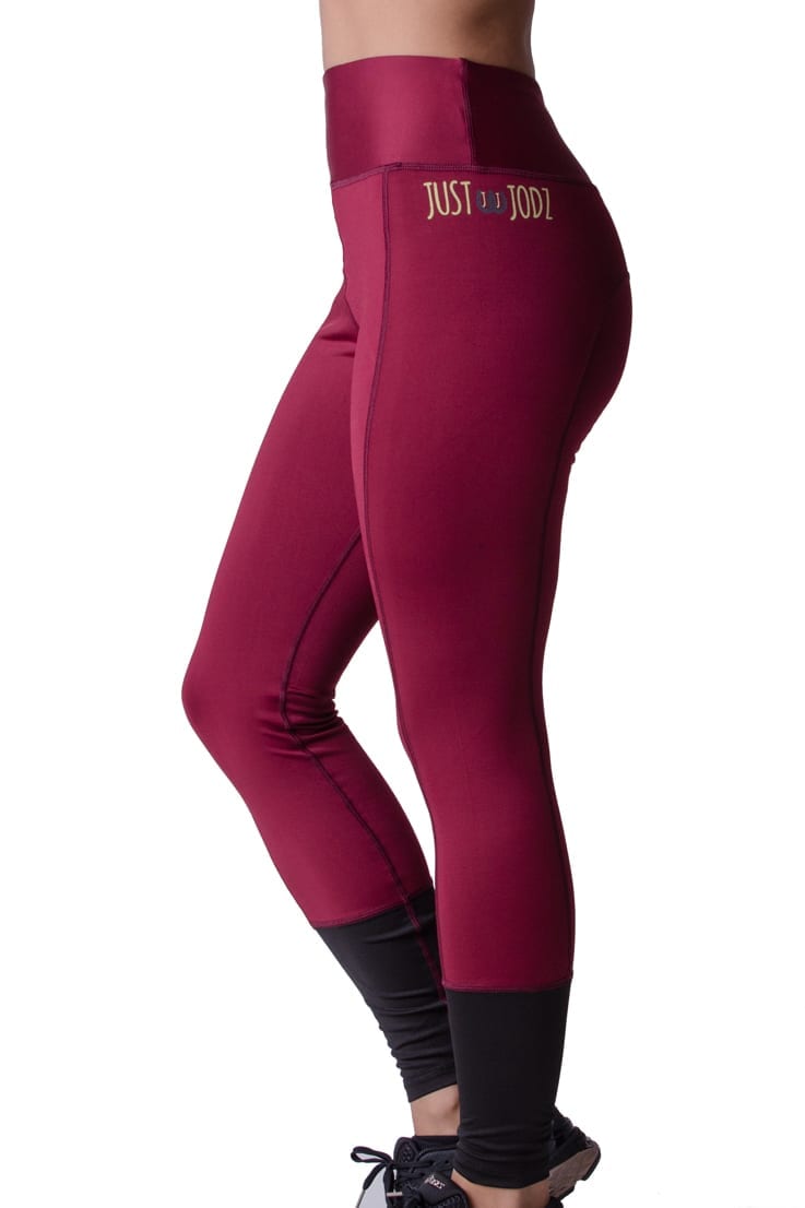 Burgundy Riding Leggings