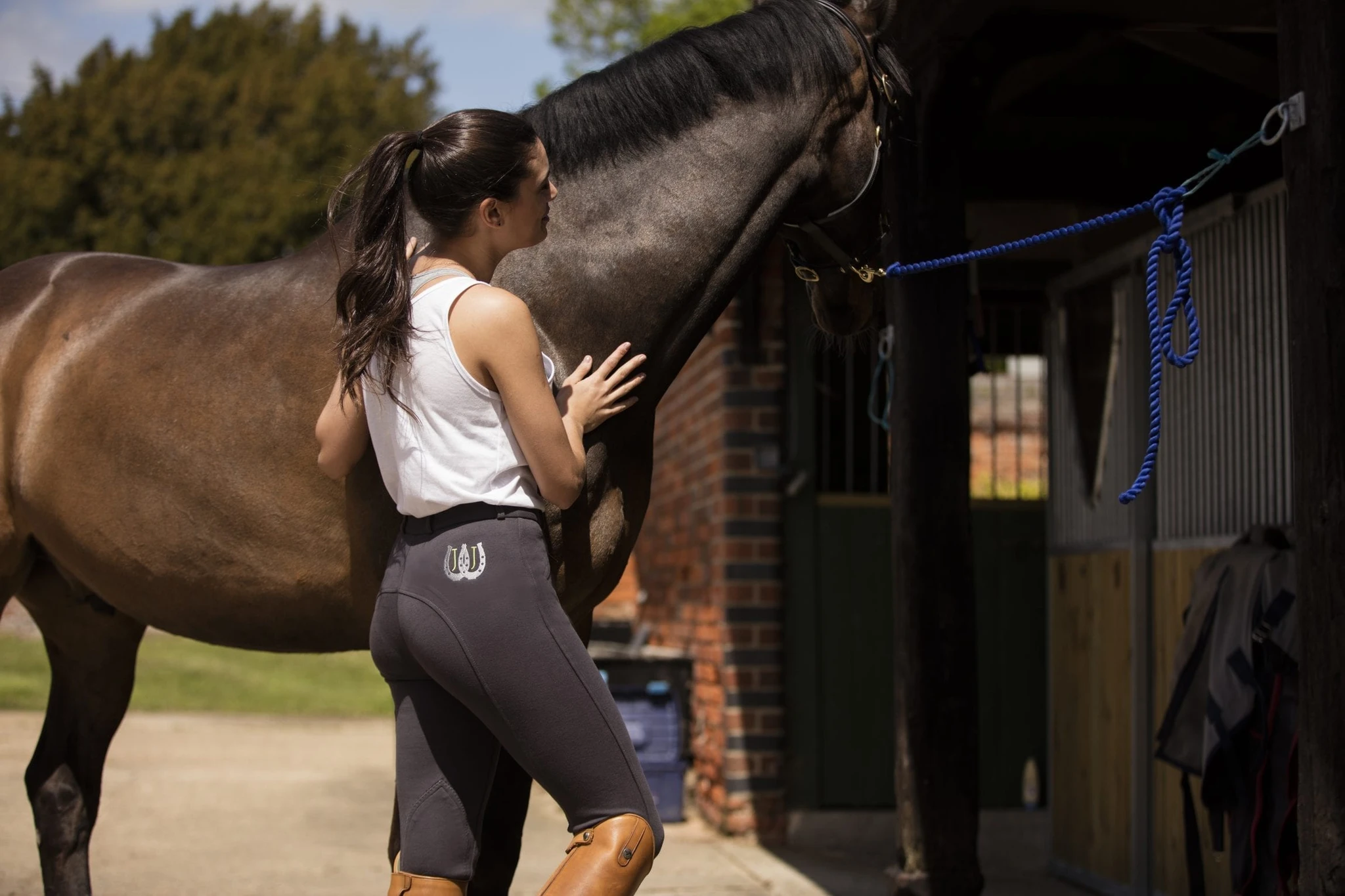Just Jodz Grey Breeches