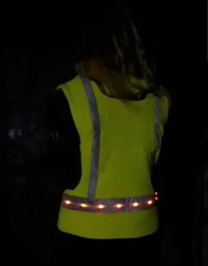 Hi Vis Back Flash Hi Vis